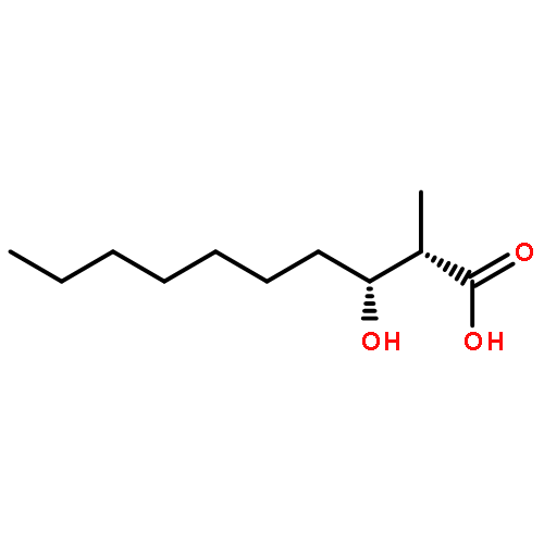 Decanoic acid, 3-hydroxy-2-methyl-, (2S,3R)-