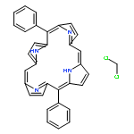 21H,23H-PORPHINE, 5,15-DIPHENYL-, COMPD. WITH DICHLOROMETHANE (1:1)