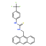 1-(ANTHRACEN-9-YLMETHYL)-3-[4-(TRIFLUOROMETHYL)PHENYL]THIOUREA 