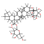 3-O-(alpha-L-arabinopyranosyl)-28-O-(beta-D-glucopyranosyl)hederagenin