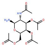 tri-O-acetyl-2-acetylamino-β-D-2-deoxy-galactopyranosylamine