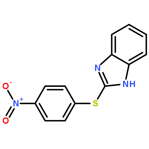 2-(4-NITROPHENYL)SULFANYL-1H-BENZIMIDAZOLE 