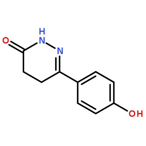 3(2H)-PYRIDAZINONE, 4,5-DIHYDRO-6-(4-HYDROXYPHENYL)-