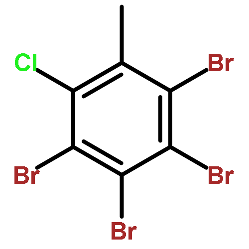 1,2,3,4-TETRABROMO-5-CHLORO-6-METHYLBENZENE 