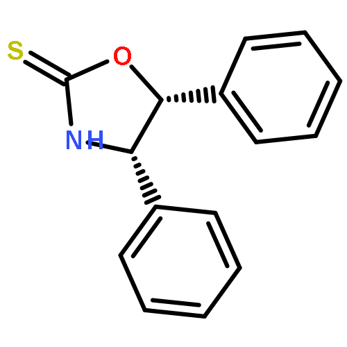 2-Oxazolidinethione, 4,5-diphenyl-, cis-