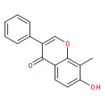 4H-1-Benzopyran-4-one, 7-hydroxy-8-methyl-3-phenyl-