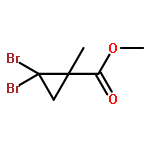 CYCLOPROPANECARBOXYLIC ACID, 2,2-DIBROMO-1-METHYL-, METHYL ESTER