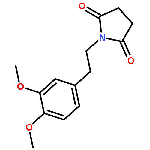 2,5-Pyrrolidinedione, 1-[2-(3,4-dimethoxyphenyl)ethyl]-