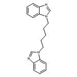 1H-Benzimidazole, 1,1'-(1,5-pentanediyl)bis-