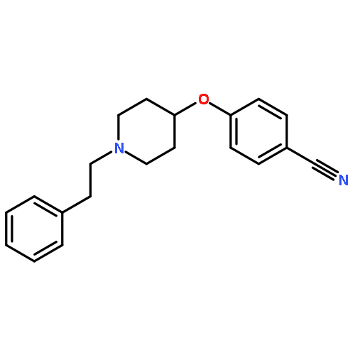 BENZONITRILE, 4-[[1-(2-PHENYLETHYL)-4-PIPERIDINYL]OXY]-