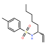 Benzenesulfonamide, N-[(1R)-1-ethenylhexyl]-4-methyl-
