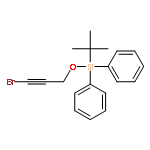 SILANE, [(3-BROMO-2-PROPYNYL)OXY](1,1-DIMETHYLETHYL)DIPHENYL-