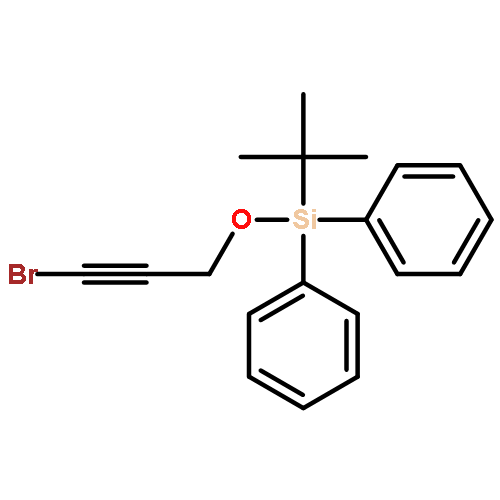 SILANE, [(3-BROMO-2-PROPYNYL)OXY](1,1-DIMETHYLETHYL)DIPHENYL-