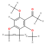 1-(2,4,6-Trimethoxy-3-methyl-phenyl)-aethanon