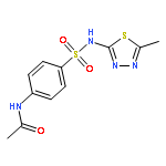 N-[4-[(5-METHYL-1,3,4-THIADIAZOL-2-YL)SULFAMOYL]PHENYL]ACETAMIDE 