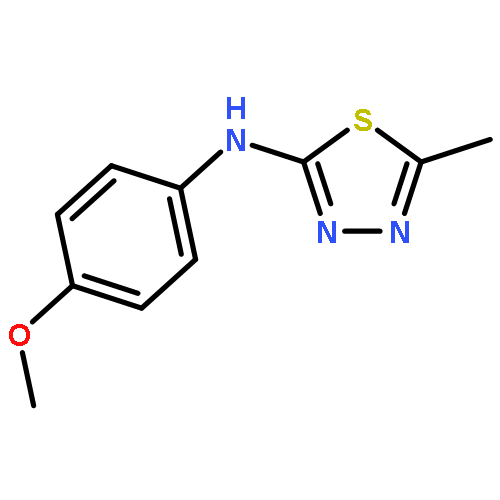 1,3,4-Thiadiazol-2-amine, N-(4-methoxyphenyl)-5-methyl-