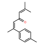 2,5-Heptadien-4-one, 2-methyl-6-(4-methylphenyl)-, (E)-