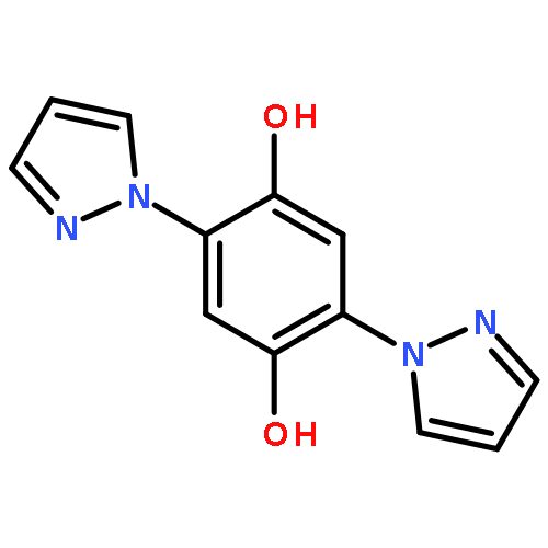 1,4-Benzenediol, 2,5-di-1H-pyrazol-1-yl-