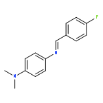 1,4-BENZENEDIAMINE, N'-[(4-FLUOROPHENYL)METHYLENE]-N,N-DIMETHYL-