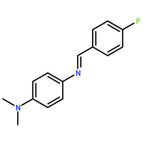 1,4-BENZENEDIAMINE, N'-[(4-FLUOROPHENYL)METHYLENE]-N,N-DIMETHYL-