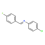 Benzenamine, 4-chloro-N-[(4-fluorophenyl)methylene]-