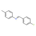 Benzenamine, N-[(4-fluorophenyl)methylene]-4-methyl-