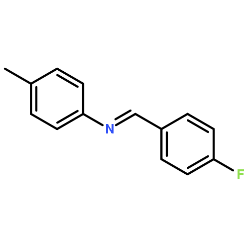 Benzenamine, N-[(4-fluorophenyl)methylene]-4-methyl-