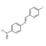 BENZENAMINE, N-[(4-FLUOROPHENYL)METHYLENE]-4-NITRO-