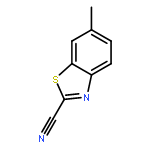 2-BENZOTHIAZOLECARBONITRILE,6-METHYL-(9CI) 