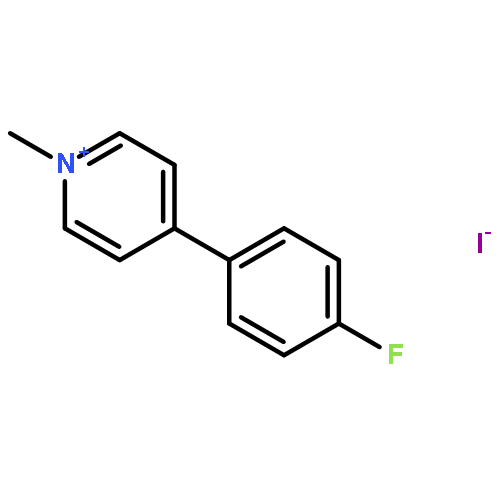 PYRIDINIUM, 4-(4-FLUOROPHENYL)-1-METHYL-, IODIDE