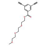 2-[2-(2-METHOXYETHOXY)ETHOXY]ETHYL 3,5-DIETHYNYLBENZOATE 