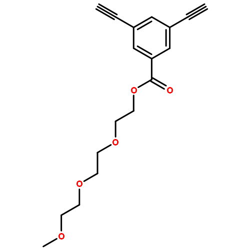 2-[2-(2-METHOXYETHOXY)ETHOXY]ETHYL 3,5-DIETHYNYLBENZOATE 