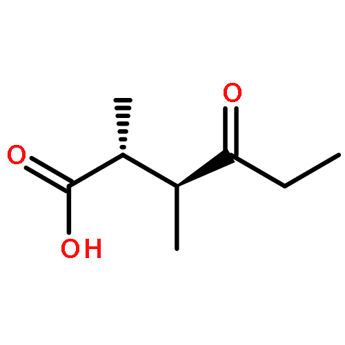 Hexanoic acid, 2,3-dimethyl-4-oxo-, (2R,3S)-rel-