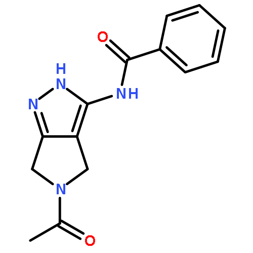 Benzamide, N-(5-acetyl-1,4,5,6-tetrahydropyrrolo[3,4-c]pyrazol-3-yl)-