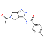 Benzamide,N-(5-acetyl-1,4,5,6-tetrahydropyrrolo[3,4-c]pyrazol-3-yl)-4-methyl-