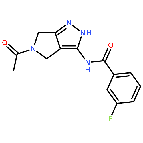 Benzamide,N-(5-acetyl-1,4,5,6-tetrahydropyrrolo[3,4-c]pyrazol-3-yl)-3-fluoro-