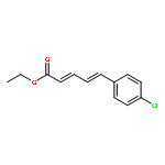 ETHYL 5-(4-CHLOROPHENYL)PENTA-2,4-DIENOATE 