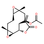 Bisoxireno[5,6:9,10]cyclodeca[1,2-b]furan-3(1bH)-one,5-(acetyloxy)decahydro-6a,9a-dimethyl-4-methylene-,(1aR,1bS,4aR,5R,6aR,7aR,9aR)- (9CI)