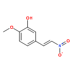 1-(3-HYDROXY-4-METHOXYPHENYL)-2-NITROETHENE 