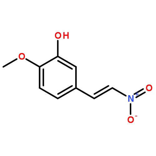 1-(3-HYDROXY-4-METHOXYPHENYL)-2-NITROETHENE 