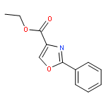 2-PHENYL-OXAZOLE-4-CARBOXYLIC ACID ETHYL ESTER 