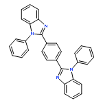 1H-Benzimidazole, 2,2'-(1,4-phenylene)bis[1-phenyl-