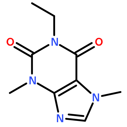 1-ethyl-3,7-dimethyl-3,7-dihydro-1H-purine-2,6-dione