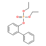 Phosphoric acid, [1,1'-biphenyl]-2-yl diethyl ester