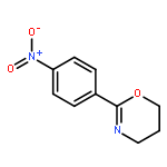 4H-1,3-Oxazine, 5,6-dihydro-2-(4-nitrophenyl)-