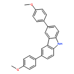 9H-Carbazole, 3,6-bis(4-methoxyphenyl)-