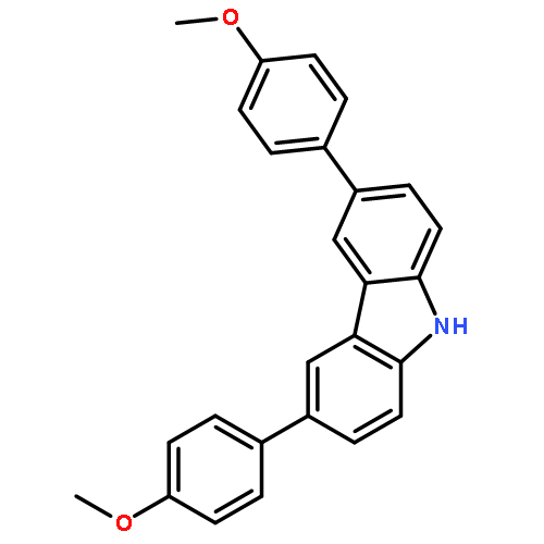 9H-Carbazole, 3,6-bis(4-methoxyphenyl)-