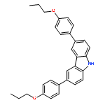 9H-Carbazole, 3,6-bis(4-propoxyphenyl)-