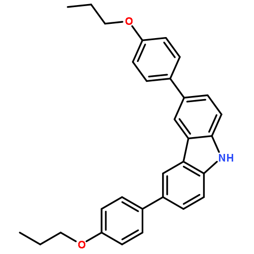 9H-Carbazole, 3,6-bis(4-propoxyphenyl)-