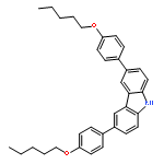 9H-CARBAZOLE, 3,6-BIS[4-(PENTYLOXY)PHENYL]-